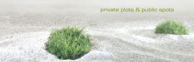 private plots & public spots